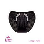 شورت زنانه زنبوری جلو توردار مدل 528